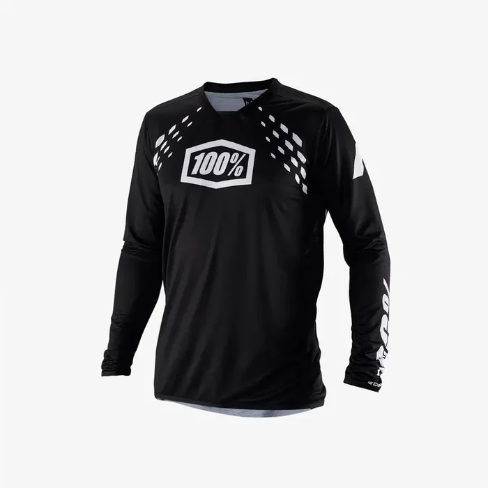 100% R-Core X Race Jersey – Black/White