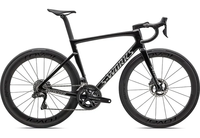 2023 Specialized tarmac sl7 S-Works di2 bike gloss black pearl granite over carbon / chrome 58
