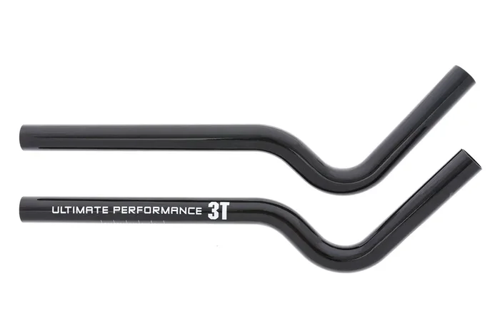 3T Aero Team Extensions Wrist Comfort Bend 360mm 22.2mm Carbon Black