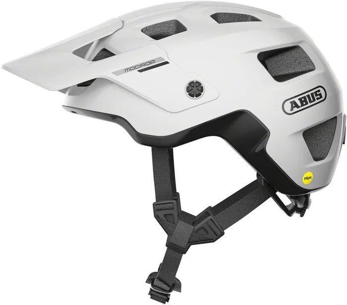 Abus MoDrop MIPS Helmet – Polar White Medium