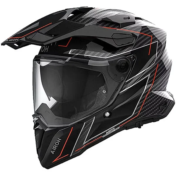 Airoh Commander 2 – Stylish Full Carbon Gloss