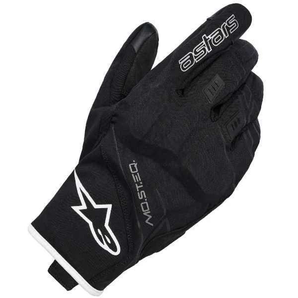 Alpinestars Moblast Waterproof Mixed Gloves – Black / Off White
