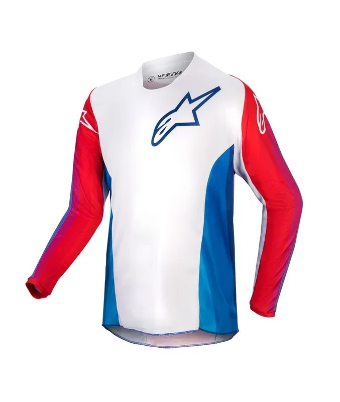 ALPINESTARS YOUTH RACER PNEUMA BLU MARS RED WHITE JERSEY