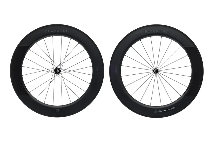 Black Inc Eighty Carbon Tubular 700c Wheelset