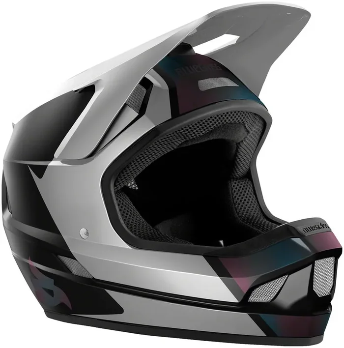 Bluegrass Legit Helmet – White Iridescent Matte Large