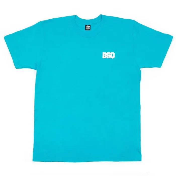 BSD Spillage T-Shirt – Aqua