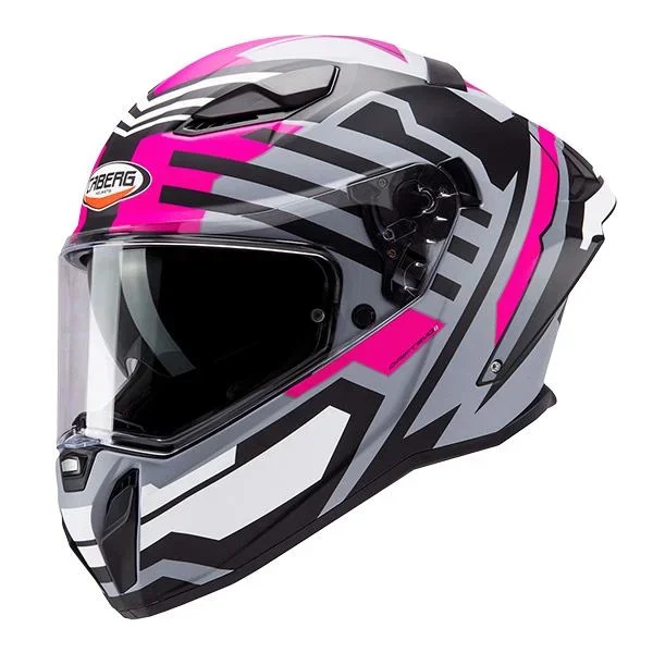 Caberg Drift Evo II – Horizon Matt Grey / Black / Fuchsia