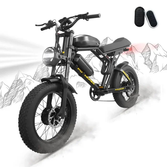 COJMOYOV F4 RT001 is a high-performance electric bike 4500W 40MPH 100Miles