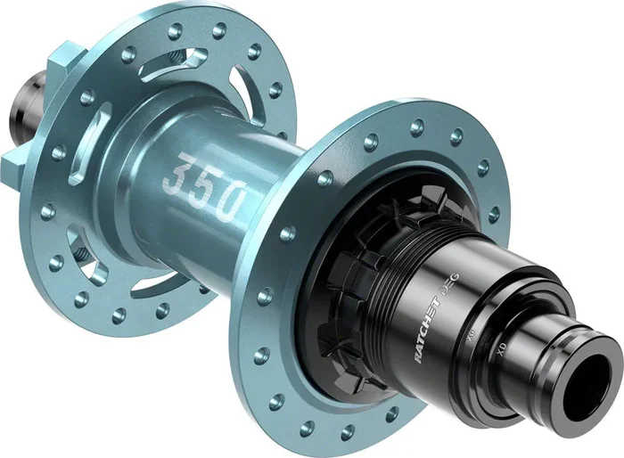 DT Swiss 350 DEG Rear Hub – 12 x 148mm 6-Bolt XD Limited Edition Turquoise 32H 72pt
