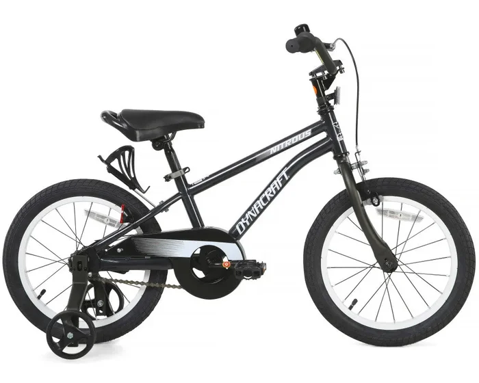 Dynacraft Nitrous 16 Inch Kids Bike – Black