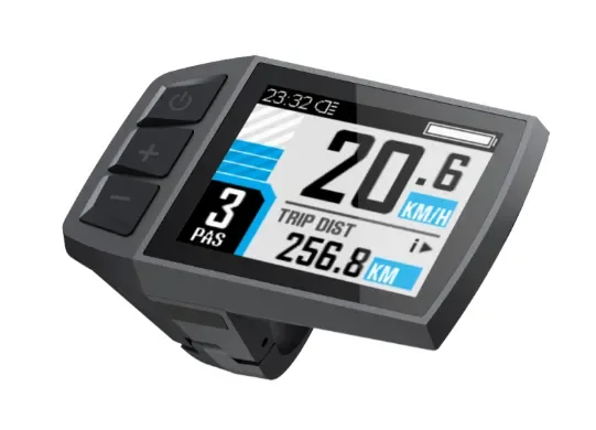 E-Bike Digital Display – 48V 750W – Compatible with Kasen City 2.0 & Similar E-Bikes | 1.8″ Color TFT Screen, Bluetooth, USB Charging, Cycling Metrics