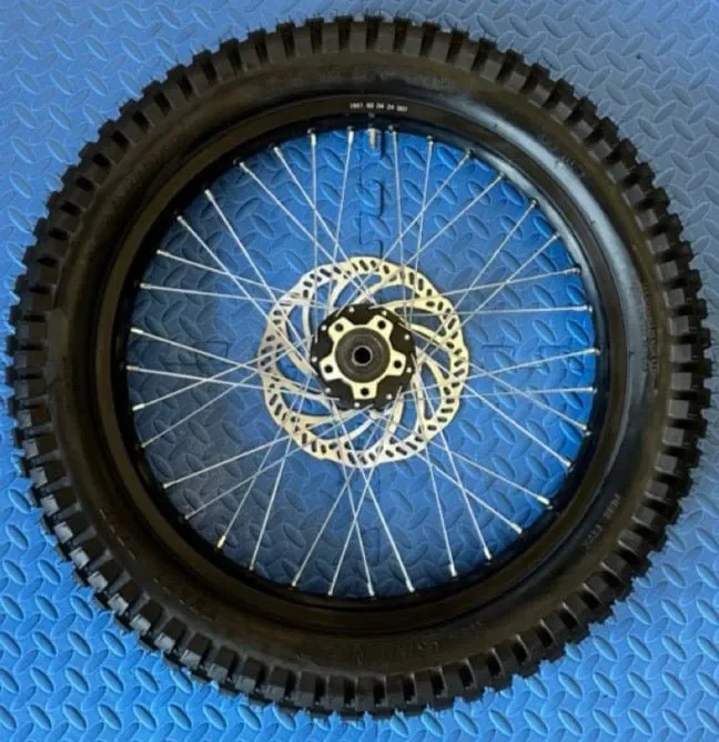 Eride 2.0 eMoto Wheel Set Shinko 241 Dual Sport 19″ Rear Wheel & Tire Set for e-Moto Bikes *Does not include rotor or sprocket*