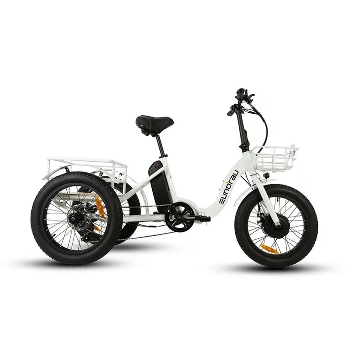 Eunorau New-Trike 2.0 – E-Bike Tricycle – Top Speed 20mph – 500w