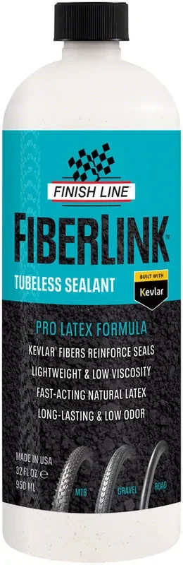 Finish Line FiberLink Tubeless Tire Sealant – 32oz Pour