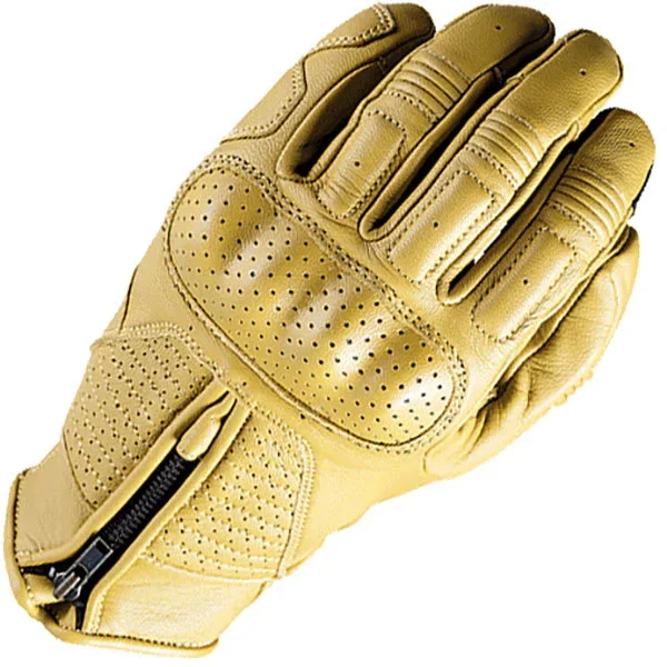Five Kansas Leather Gloves – Gold
