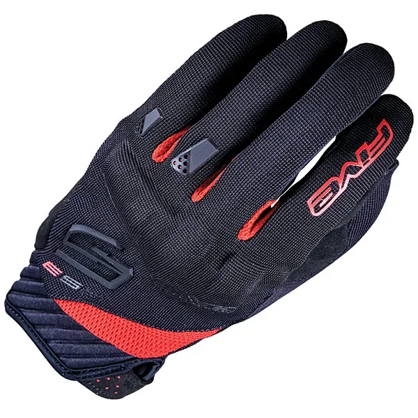 Five RS3 Evo Gloves – Black / Red