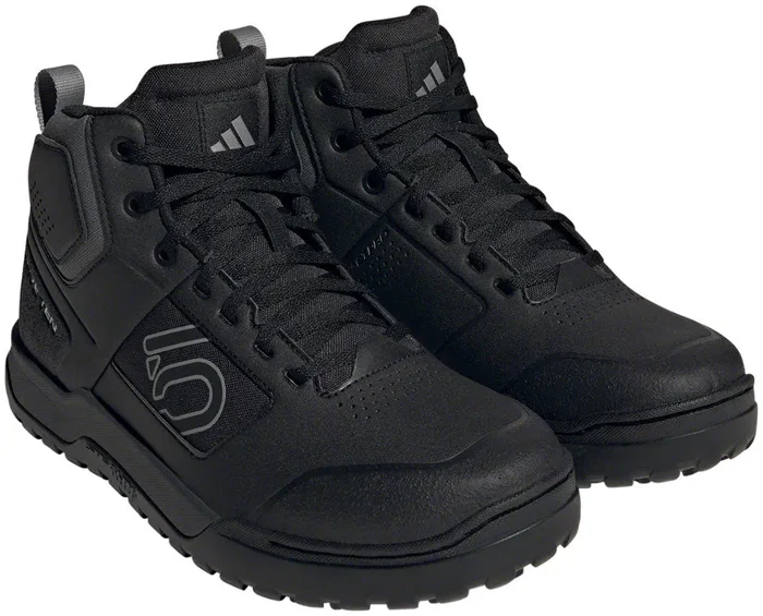 Five Ten Impact Pro Mid Flat Shoes – Mens Core Black/Gray Three/Gray Six 9