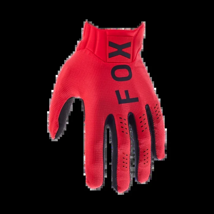 FOX FLEXAIR GLOVES FLUORESCENT RED