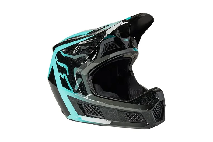 Fox Racing Rampage Pro Carbon MIPS Helmet Cali Teal