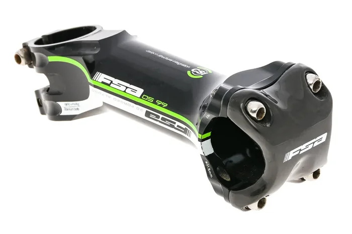 FSA OS-99 Carbon Stem 31.8mm Clamp 120mm -17 Degree Black/White/Green