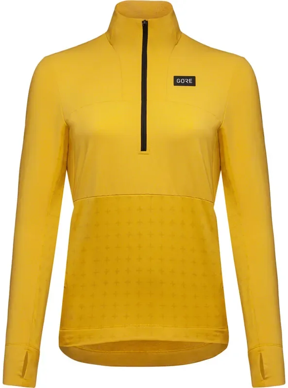 GORE Trail KPR Hybrid 1/2-Zip Jersey – Uniform Sand Womens Large