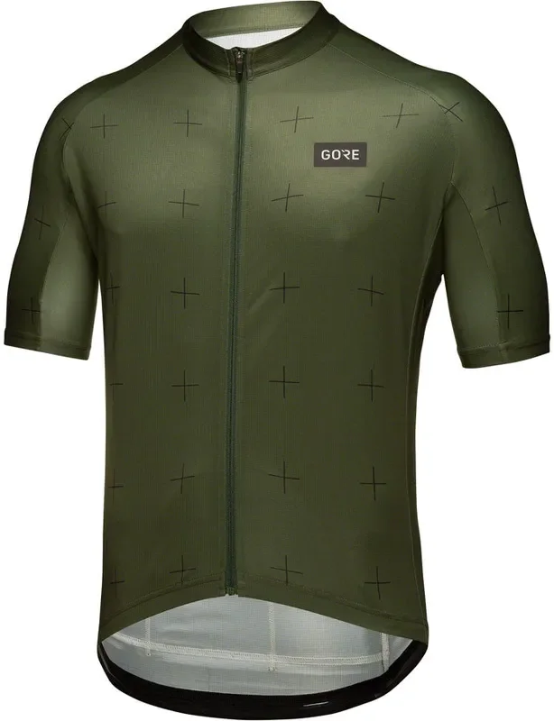 Gorewear Daily Jersey – Utility Green Mens Large