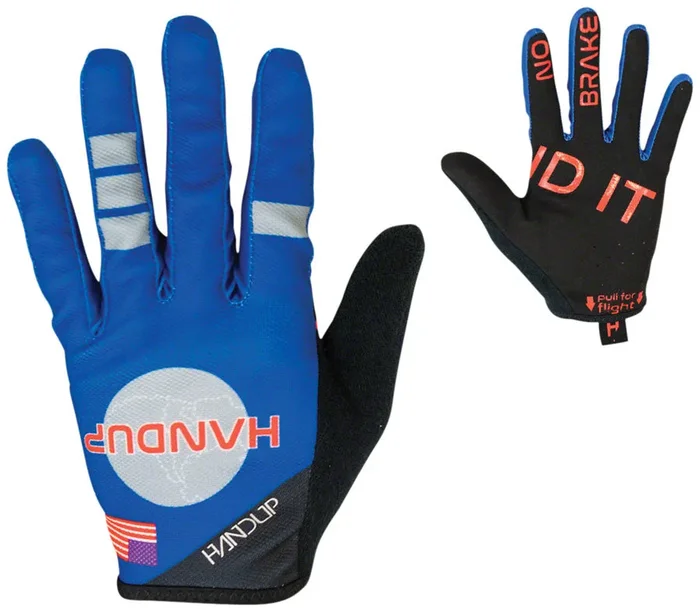 HandUp Most Days Gloves – Shuttle Runners Navy Full Finger Small