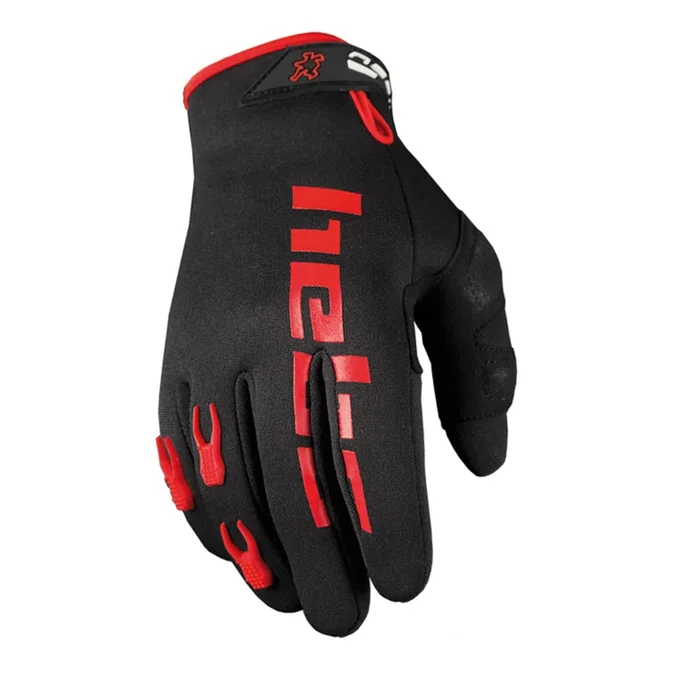 Hebo Trials Neoprene Gloves Black/Red