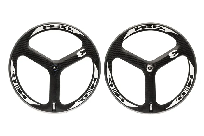 HED 3 Tri-Spoke Carbon Clincher 700c Wheelset