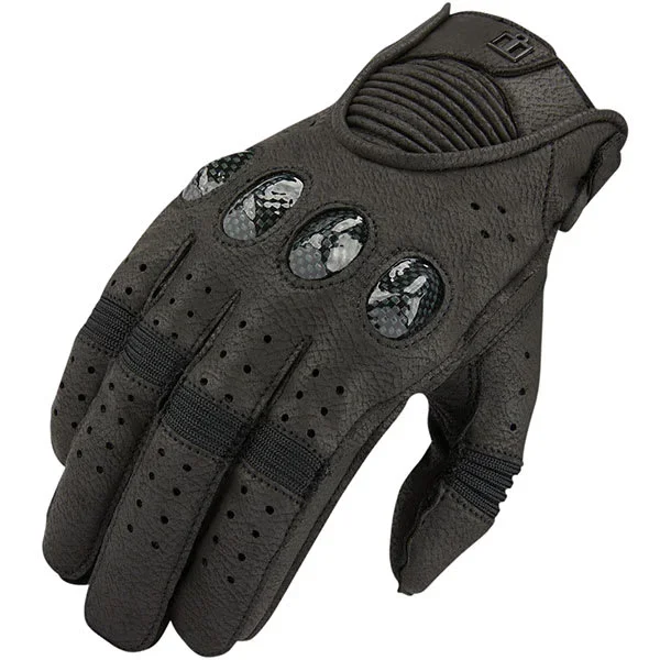 Icon Outdrive Textile Gloves – Black