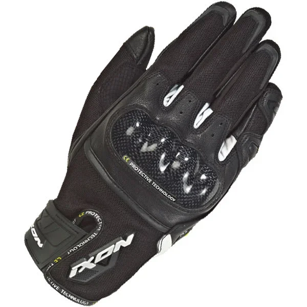 Ixon RS Rise Air Gloves – Black / White