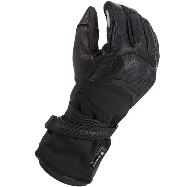 Klim Badlands Gore-Tex Long Gloves – Stealth Black