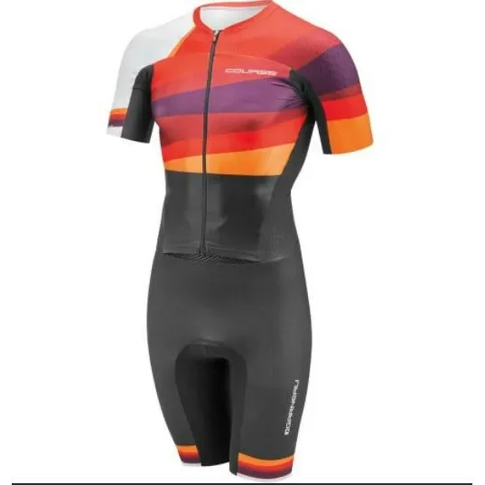 Louis Garneau Men’s Tri Course LGNeer Short Sleeved Tri Suit
