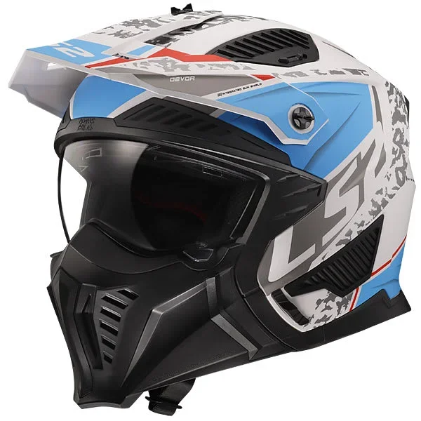 LS2 Drifter – Devor Matt White / Blue