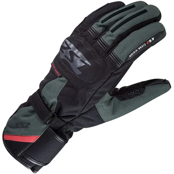 LS2 Snow Gloves – Black / Green