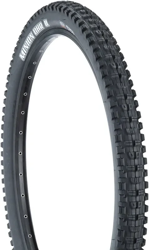 Maxxis Minion DHR II Tire – 27.5 x 2.6 Tubeless Folding BLK 3C MaxxTerra EXO+