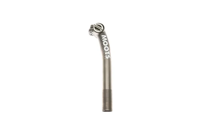 Moots Classic Seatpost – 27.2mm x 220mm Titanium 19mm Setback Raw