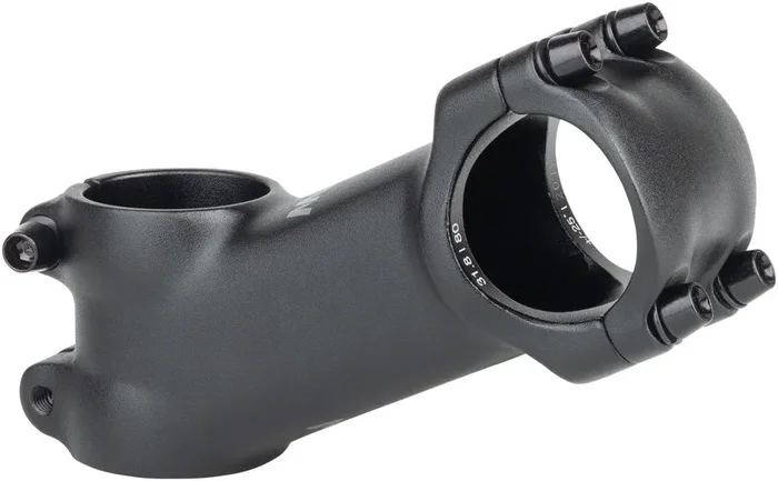 MSW 25 Stem – 80mm 31.8 Clamp +/-25 1-1/8″ Aluminum Black