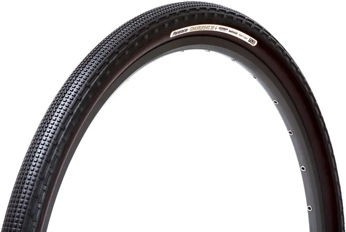 Panaracer GravelKing SK Plus Tire – 700 x 38 Tubeless Folding BLK ProTite Protection