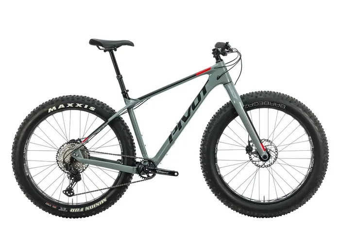 Pivot LES Fat Pro XT w/ Pivot Carbon Rigid Fork Fat Bike – 2021, Large