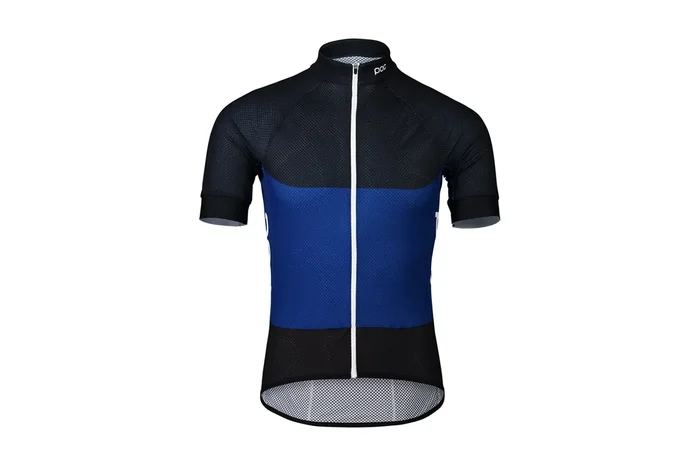 POC Essential Road Light Jersey Azurite Multi Blue X-Small