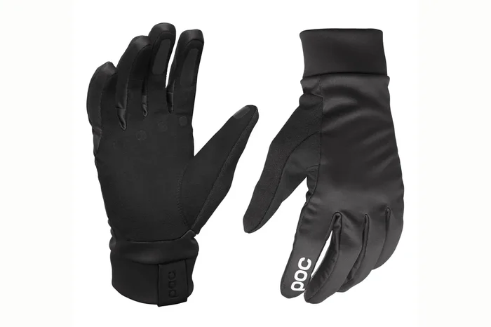 POC Essential Road Softshell Gloves Uranium Black Small