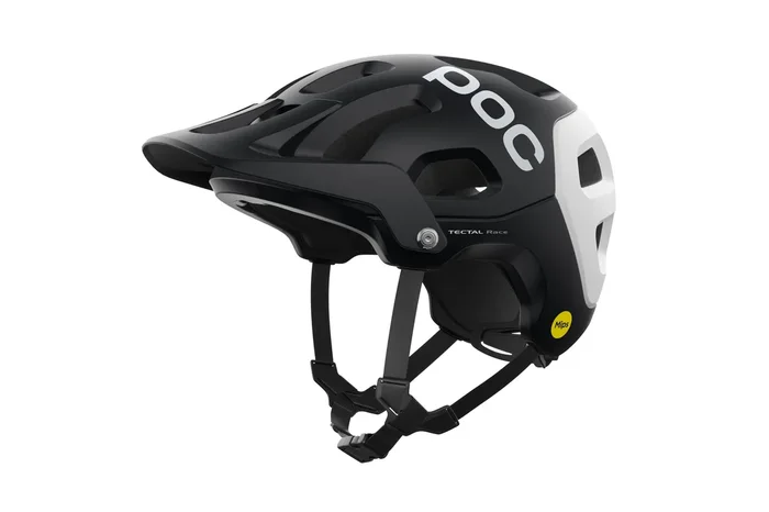 POC Tectal Race MIPS Bike Helmet Uranium Black / Hydrogen White Matte