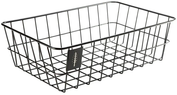 Portland Design Works Timber to Town ZigZag Basket – Black Medium
