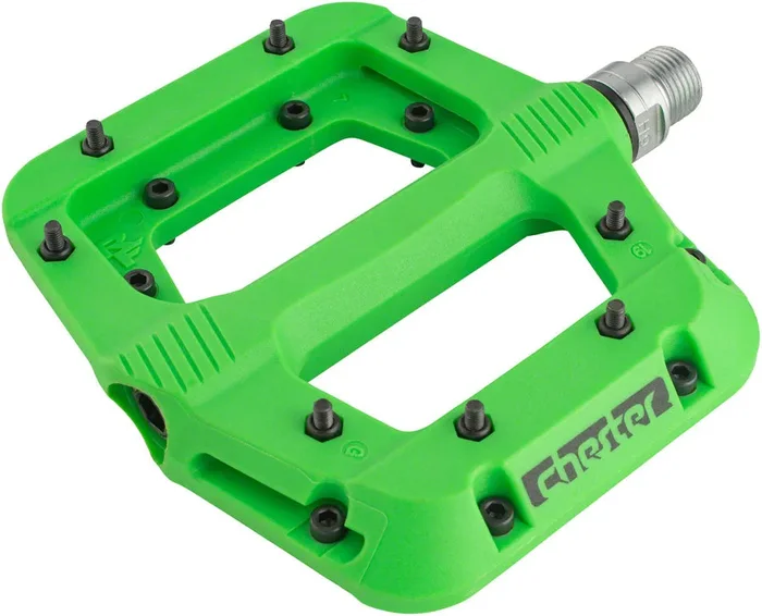 RaceFace Chester Pedals – Platform Composite 9/16″ Small Green