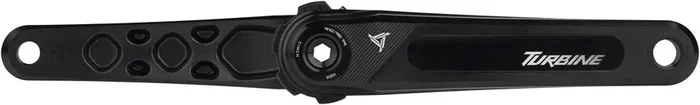 RaceFace Turbine Crankset – 160mm Direct Mount 143mm Spindle CINCH Interface 7050 Aluminum BLK