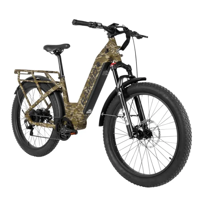 RAMBO| NOMAD 2.0 Step-Thru 1000W Hub Motor, Hunting E-Bike