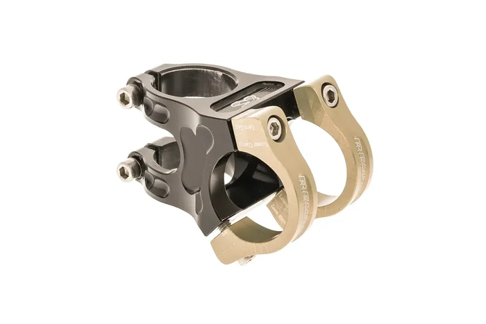 Renthal Apex 35 Aluminum Stem 35mm Clamp 50mm 6 Degree Black/Gold