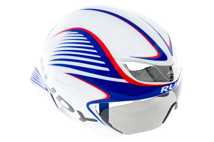 Rudy Project Wing 57 Aero Bike Helmet S/M 54-58cm White/Red/Blue – Excellent