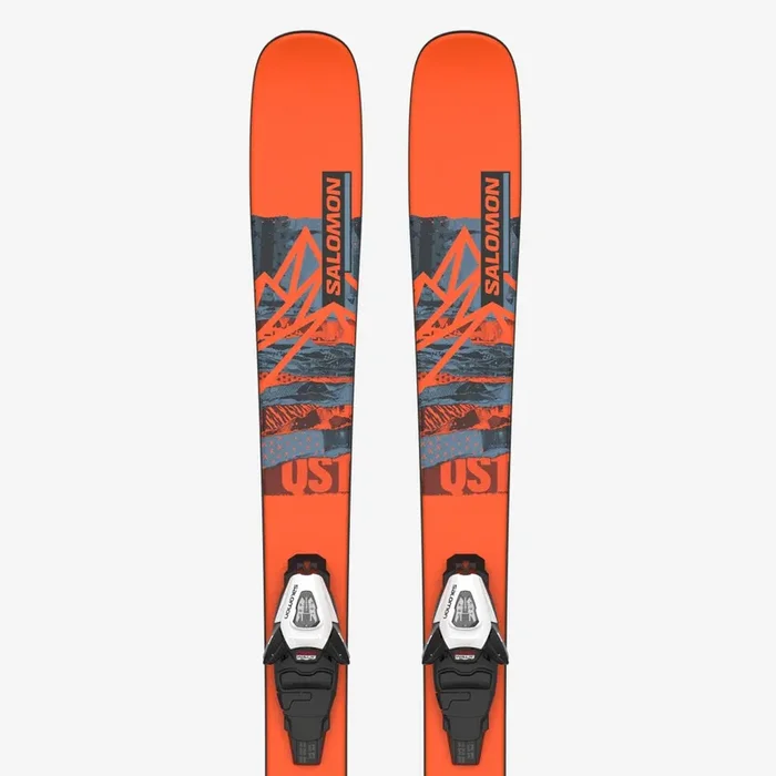 Salomon QST Spark Jr. Set + C5 GW J Bindings – Kids
